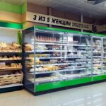 Холодильные горки Tesey ESC Brandford с дверями из стеклопакетов
