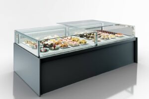 Специализированная витрина Missouri MC 120 patisserie СН SP M/A для кондитерских изделий Hitline