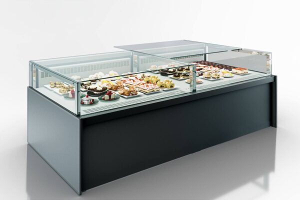 Специализированная витрина Missouri MC 120 patisserie СН SP M/A для кондитерских изделий Hitline 