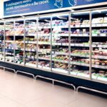 Холодильные горки Tesey ESC Brandford с дверями из стеклопакетов