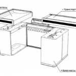 КАССОВЫЙ ПРИЛАВОК ECO MODULAR  с широким накопителем (правое и левое исполнение)