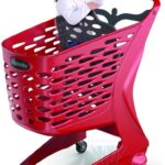 Покупательская тележка пластиковая Rabtrolley 90L MINI Glamour (90л)