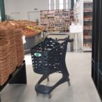 Покупательская тележка пластиковая Rabtrolley 90L MINI Glamour (90л)