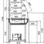 Линия раздачи Dakota GA 085 patisserie self SL A Hitline