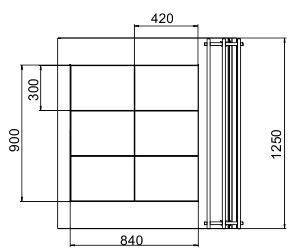 Линия раздачи Missouri NC 120 heat MH self SL Hitline