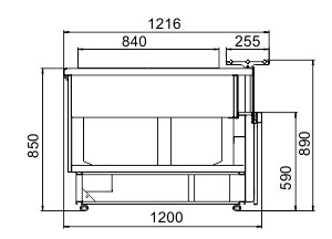 Линия раздачи Missouri NC 120 heat MH self SL Hitline