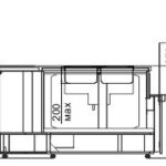 Витрина Missouri NC 120 heat BM PP/PS/L/self  угловые элементы Hitline