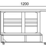 Линия раздачи Missouri NC 120 self SL N  угловые элементы Hitline