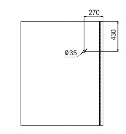 Витрина Мissouri NC 120 PF self Hitline