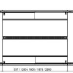 Полувертикальная витрина Indiana eco MSV 070 MT D M/A Hitline