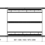 Полувертикальная витрина Indiana eco MSV 070 MT O M/A Hitline