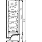 Холодильная горка Indiana medium AV 066/070/085 MT D M/А Hitline