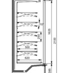 Холодильная горка Indiana medium AV 066/070/085 MT D M/А Hitline