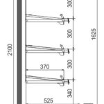 Холодильная горка Indiana medium NV 066 heat O Hitline