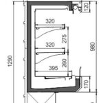 Шкаф холодильный Kansas АV 063 HMT D Hitline