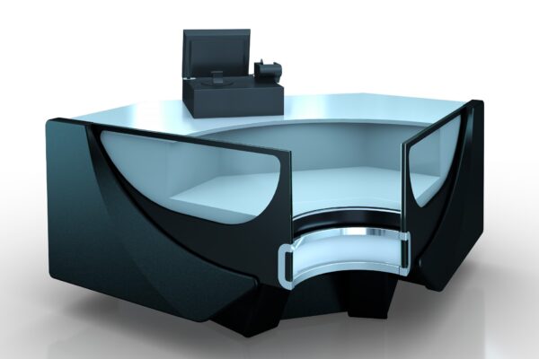 Витрина Missouri cold diamond NC 125 cash desk  угловые элементы Hitline 