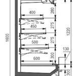 Холодильная горка Indiana MV 080 MT O M Hitline