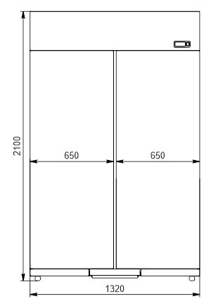 Шкаф холодильный Texas 1000/1200/1600 VA AO 065/075/085 MT/HT Hitline