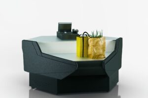 Витрина Мinnesota NG 120 cash desk - угловые элементы Hitline