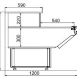 Витрина Minnesota NG 120 cash desk Hitline