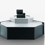 Витрина Missouri NC 120 cash desk  угловые элементы Hitline