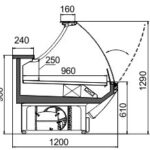 Витрина Symphony AG 120 PS/OS/self A Hitline