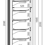 Витрина для замороженных продуктов Indiana MD 070 LT D M Hitline