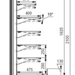 Холодильная горка Indiana medium AV 066/070/085 MT O M/А Hitline