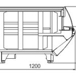 Витрина Symphony NG 120 self Hitline