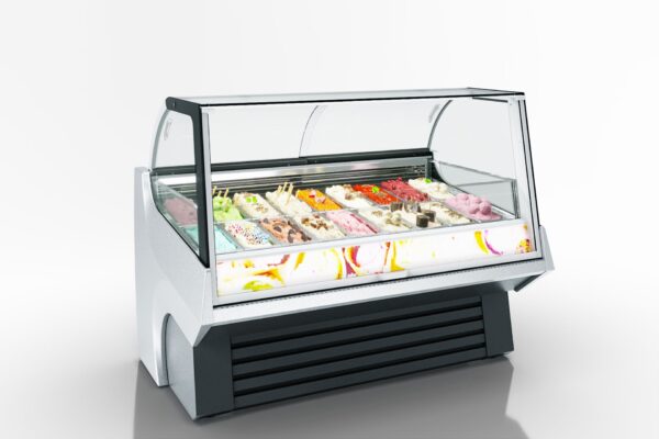 Специализированная витрина для продажи мягкого мороженого Tennessee AC 110 ice-cream PS A Hitline 