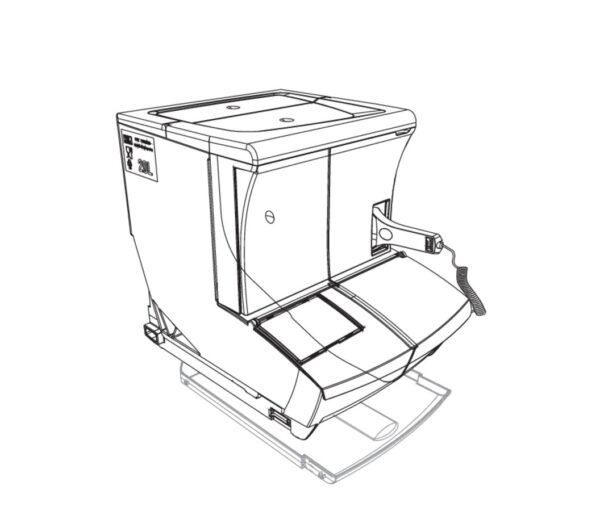 Контейнер с совком и разделителем 20 л SB300-20 SLD