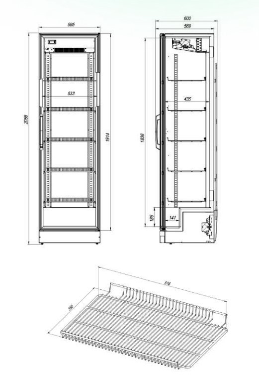 Холодильный шкаф Briskly 2 Bar