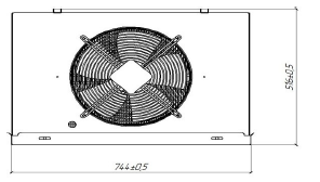 Сплит-система для морозильной камеры Intercold LCM-316 (3)