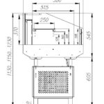 Витрина холодильная Carboma PF07-12 VM 0,7-2 (9006)