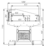 Витрина холодильная Carboma PF11-12 VM 1,25-2 (9006)