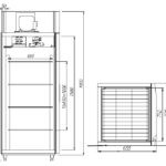 Холодильный шкаф Carboma R560