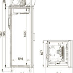 Холодильный шкаф Polair DM105-S