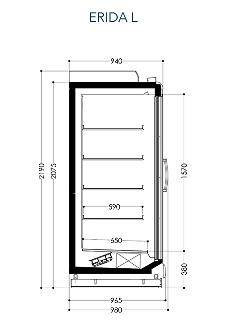 Холодильный шкаф ERIDA