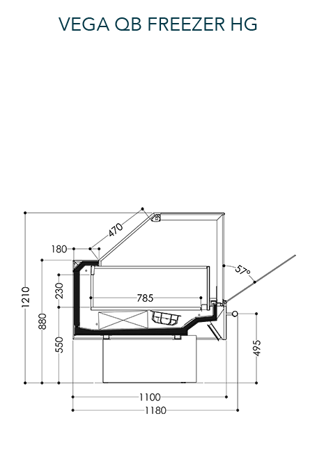 Mорозильные камеры DIONA QB FREEZER