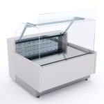 Витрина гастрономическая холодильная закрытая с экраном RGV12CA-P Vista 1250x1165x1450мм